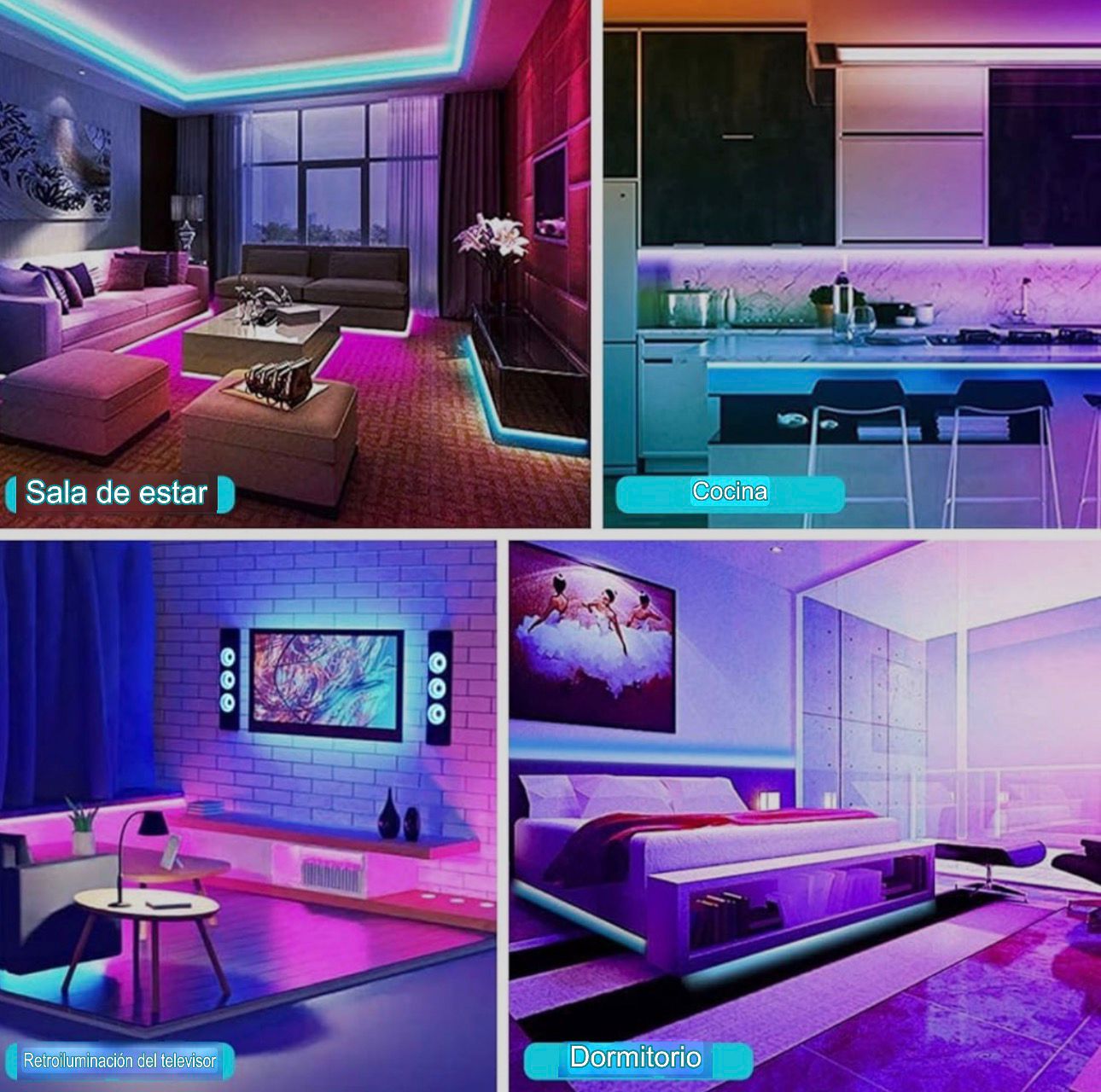 Luces led inteligentes